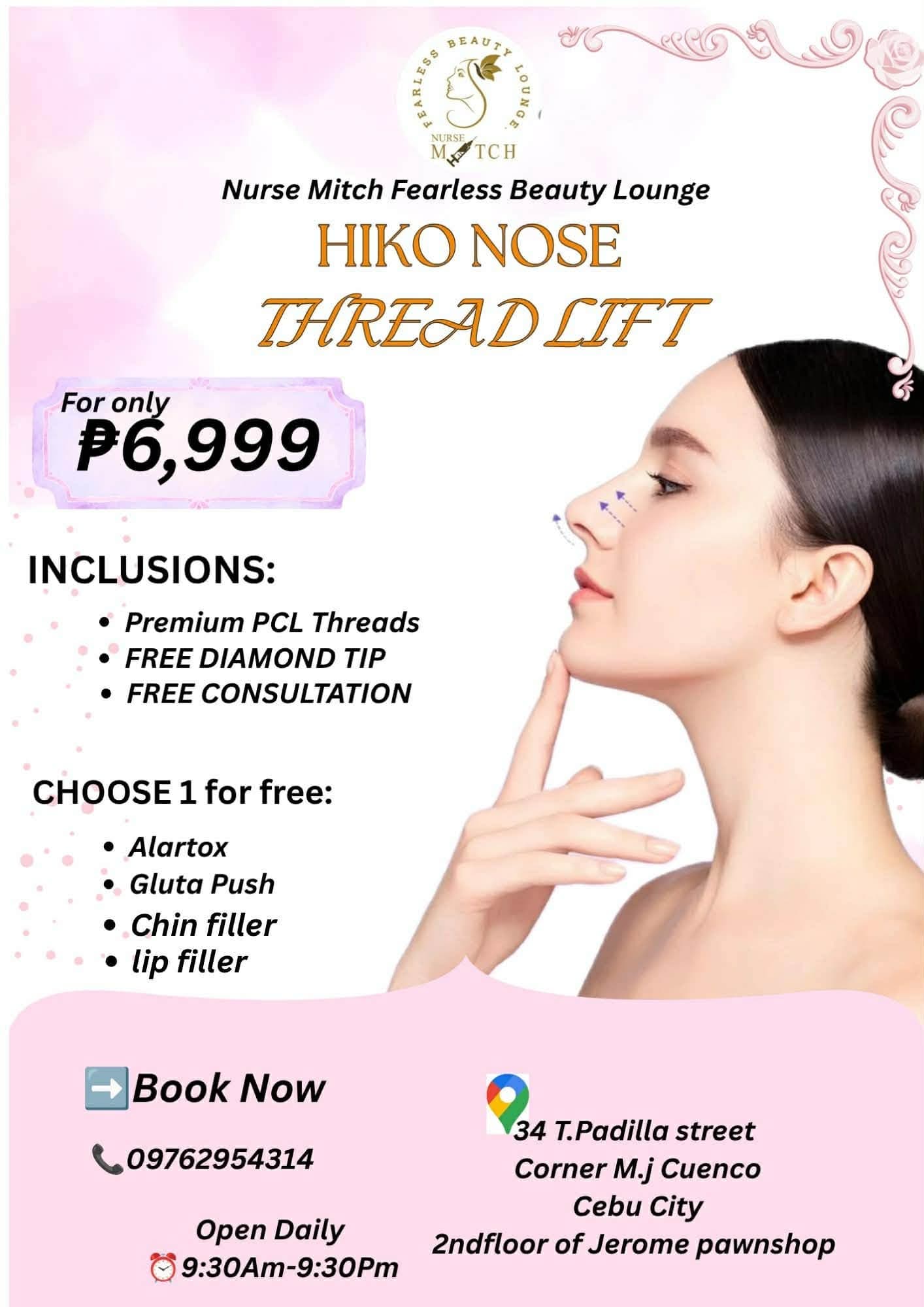 Hiko Nose Thread Lift price list