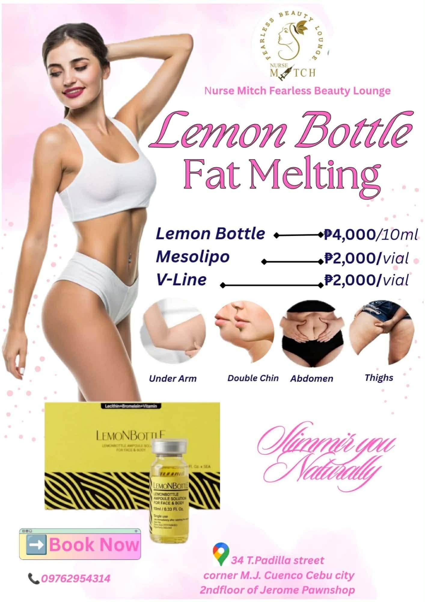 Lemon Bottle Fat Melting price list